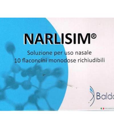 Narlisim Soluzione per uso nasale 10 flaconcini monodose richiudibili da 2 ml