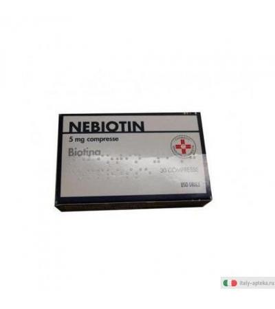 Nebiotin 30 Compresse 5mg