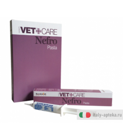 Nefro Vetcare complemento alimentare utile per cani e gatti anziani pasta 80g