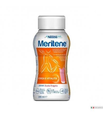 Nestlé Meritene Protein Drink Forza e Vitalità gusto Fragola 200ml