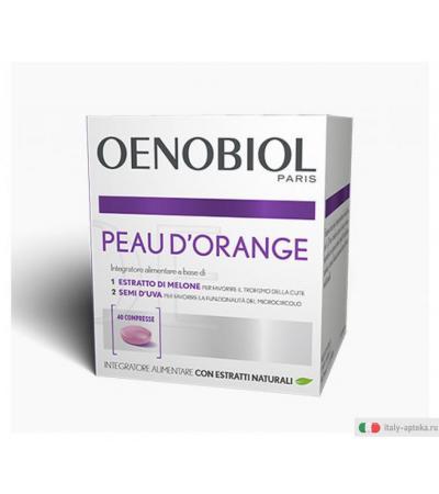 Oenobiol Peau d'Orange Integratore 40 compresse