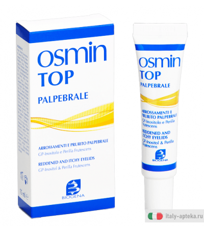 Osmin Top Crema Idratante Lenitiva Palpebrale 15ml