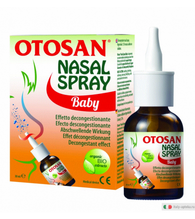 Otosan Nasal Spray baby effetto decongestionante 30ml
