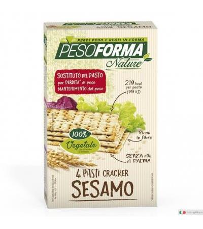 Pesoforma Cracker al Sesamo sostituto del pasto per la perdita di peso 8 pocket