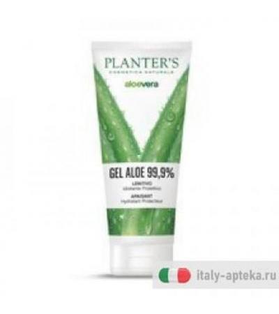 Planter's Aloe Vera Gel Aloe Puro 99,9% Lenitivo idratante protettivo 200ml
