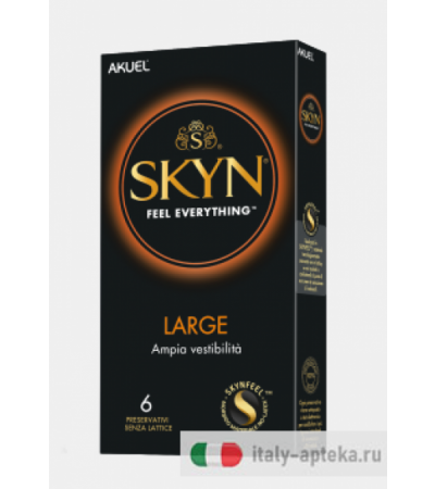 Презервативы SKYN Large Ampia vestibilità 6 senza lattice