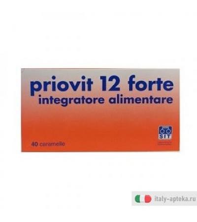 Priovit 12 Forte 3g 40 caramelle