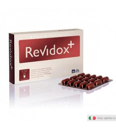 Revidox+ integratore alimentare antiossidante 60 capsule