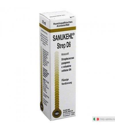 Sanukehl D6 Rimedio Omeopatico Gocce 10 ml