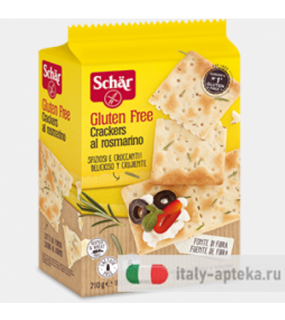 Schar Crackers al rosmarino senza glutine 6x35g