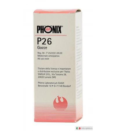 Similia Gocce Phonix P26 medicinale omeopatico 50ml
