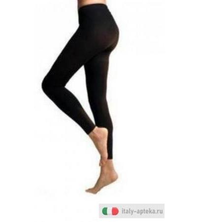 SlimTaf Leggings indumento modellante agli attivi trattanti ricaricabile TG. M/L GRIGIO