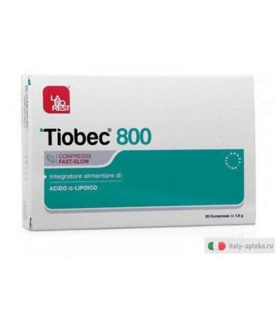 Tiobec 800 20 compresse