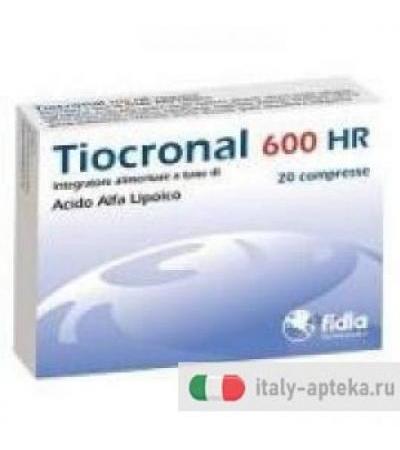 Tiocronal 600 Hr Integratore Antiossidante 20 compresse