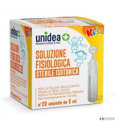 Unidea Soluzione Fisiologica Sterile Isotonica 20 ampolle da 5ml