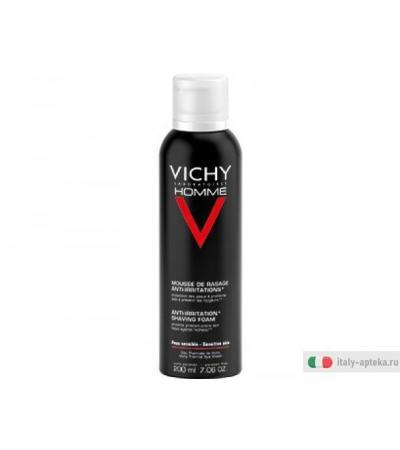 Vichy Homme Mousse-Schiuma da barba anti-irritazione 200ml