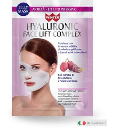 WINTER Hyaluronic Face Lift Complex Jelly Mask antietà effetto intensivo 35 ml