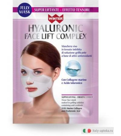 WINTER Hyaluronic Face Lift Complex Jelly Mask Effetto Liftante - Tensore 35 ml
