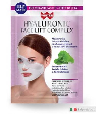 WINTER Hyaluronic Face Lift Complex Jelly Mask Rigenerante Notte - Effetto Seta 35 ml