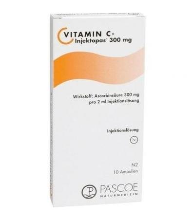 VITAMIN C INJEKTOPAS 300 mg Injektionslösung 10X2 ml