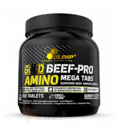 OLIMP GOLD BEEF-PRO AMINO MEGA TABS 300 TAV