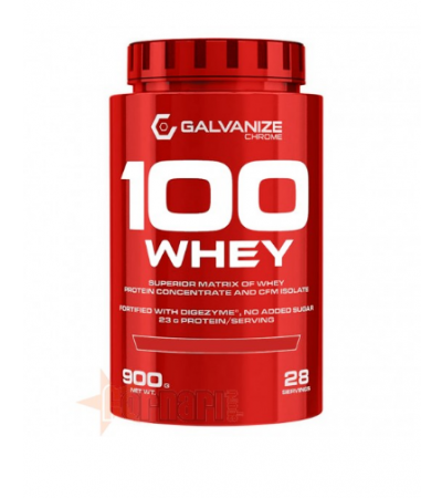 GALVANIZE 100 WHEY 900 GR Fragola-Cioccolato Bianco