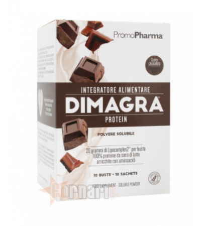 PROMOPHARMA DIMAGRA PROTEIN 10 BUSTE Cioccolato