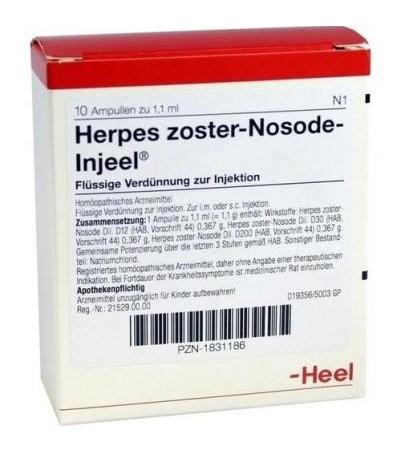 HEEL HERPES ZOSTER NOSODEN INJEEL 10 Pz