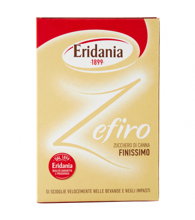 Eridania Zefiro Zucchero di Canna Finissimo 750 g