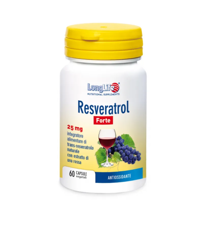 Resveratrol Forte 25mg LongLife 60 Capsule