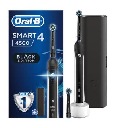 Oral-B SmartSeries Spazzolino Elettrico Braun Smart 4 4500 Nero