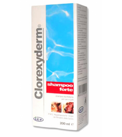 Clorexyderm shampoo forte 200ml