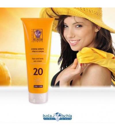 Sun cream medium protection UVA/B SPF20 (125ml.)